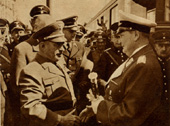 Gauleiter Bürckel begrüßte Hermann Göring