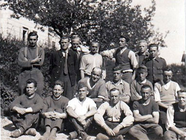 Französische Kriegsgefangene, untergebracht in der ehem. ÖTB-Turnhalle