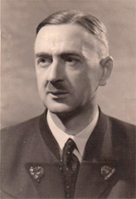 Foto: Dr. Fritz Moser (1941) während seiner Zeit im Widerstand in Wien